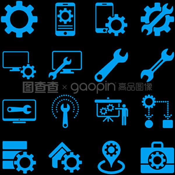 電腦與辦公設(shè)備維修 選項(xiàng)、服務(wù)工具與圖標(biāo)集概述