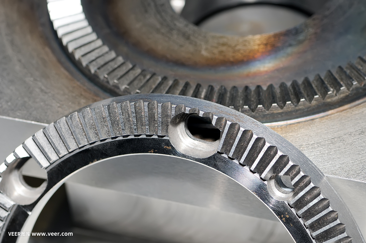 工業(yè)產(chǎn)品,金屬零件,特寫。