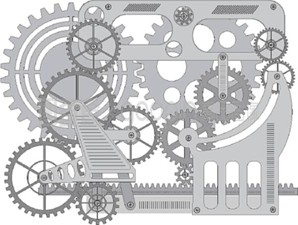 黑色背景上的機械元件 零部件銷售的機遇與挑戰